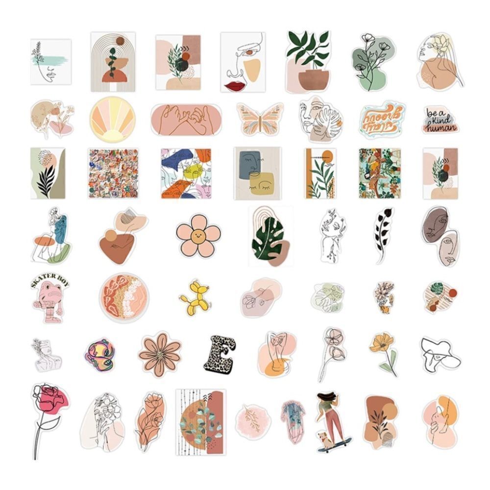 50pc Vinyl Sticker Set  - Picture 4 of 7